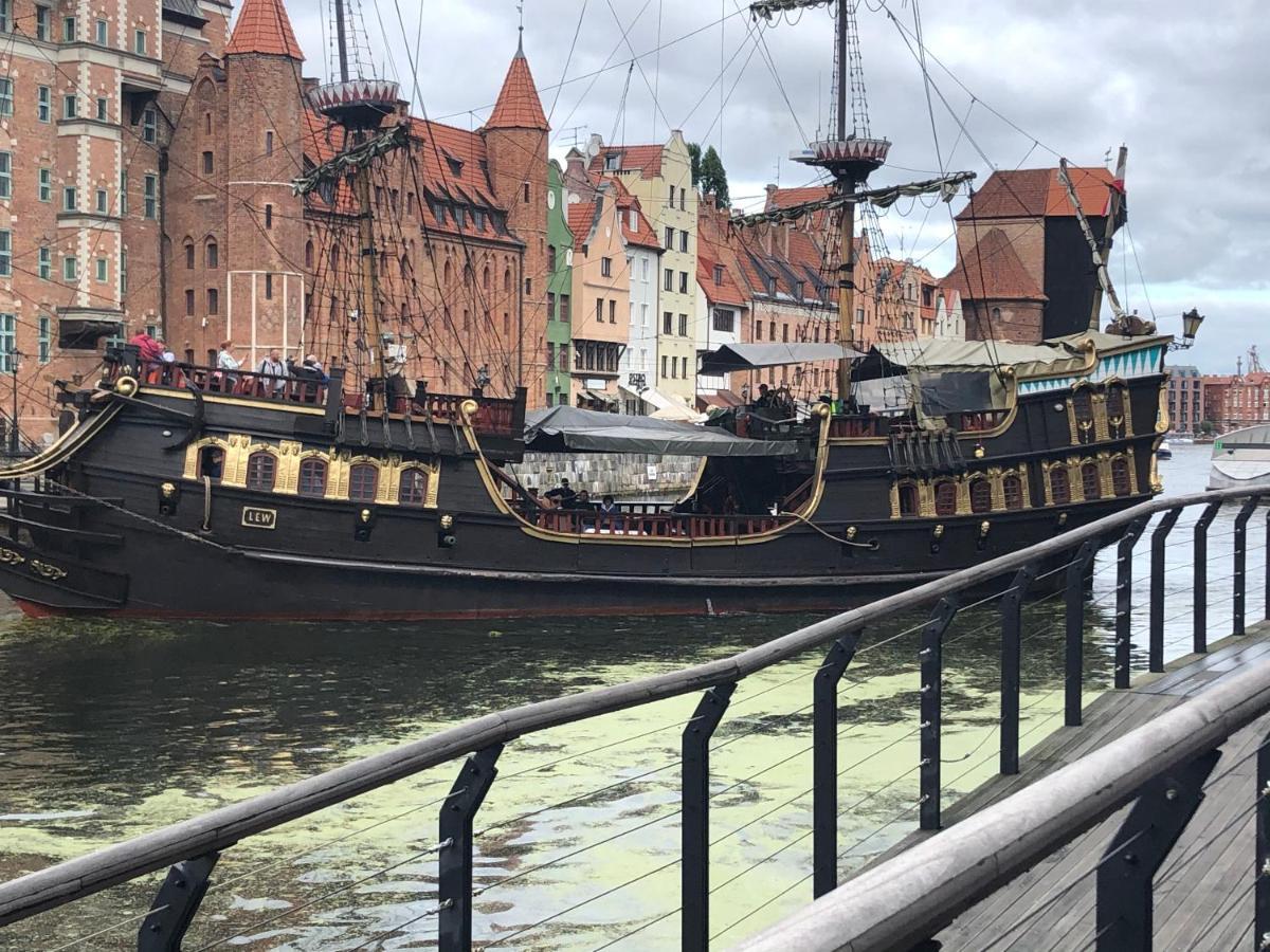 Nad Motlawa Gdansk Lägenhet Exteriör bild