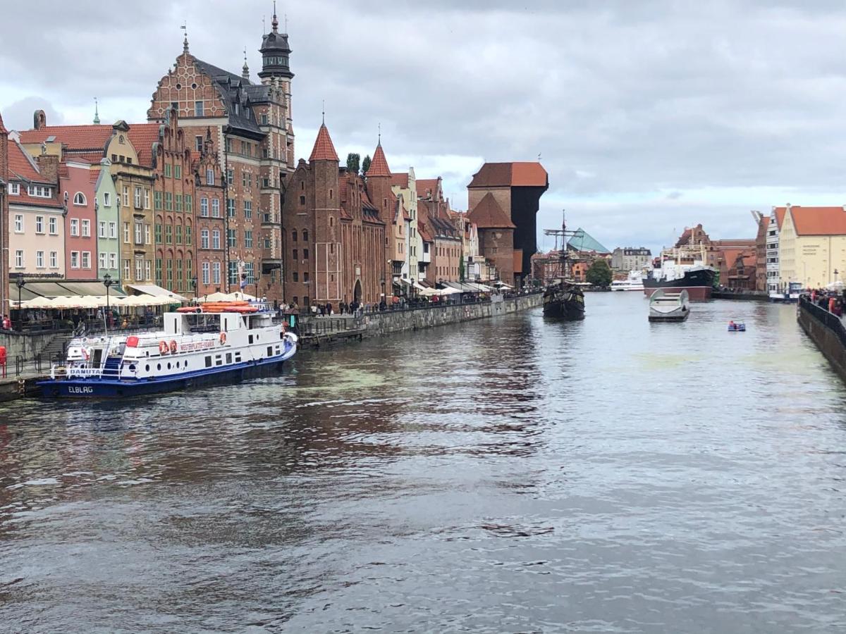 Nad Motlawa Gdansk Lägenhet Exteriör bild