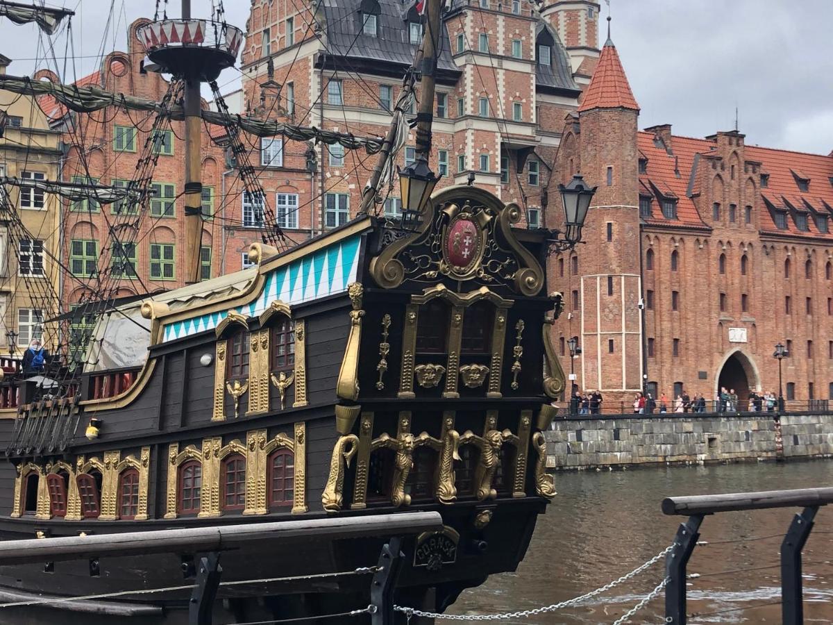 Nad Motlawa Gdansk Lägenhet Exteriör bild