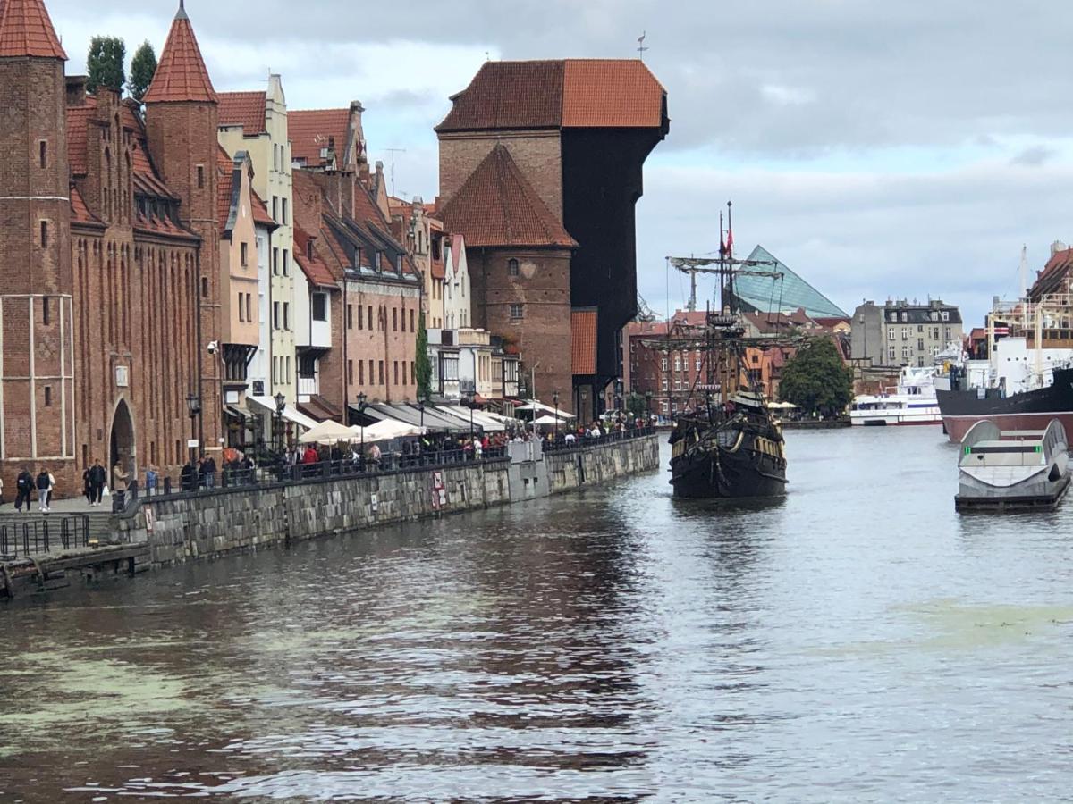 Nad Motlawa Gdansk Lägenhet Exteriör bild