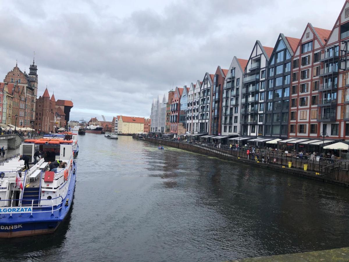 Nad Motlawa Gdansk Lägenhet Exteriör bild