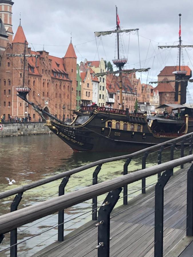 Nad Motlawa Gdansk Lägenhet Exteriör bild